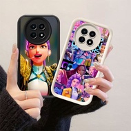 HW-10 Demon Hunter Girls ROCK ROLL Shockproof Silicone Casing for Realme Narzo N65 Narzo50iPrime C30