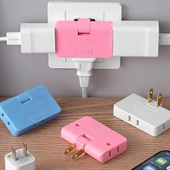 Rotatable Socket Converter 2500W One In Three 180 Degree Extension Plug US Multi Plug Mini Slim