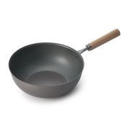 日本製 純鐵鑊 23cm 炒鑊 炒鍋 - (輕、寬、深)  - made in Japan
