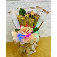 Mini Flower Bouquet LED Lights Kitkat Gold Ferrero Rocher Toblerone Shah Alam Klang