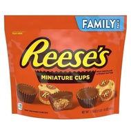 Reeses Miniature Peanut Butter Cups 297g ช็อกโกแลตพีนัทบัตเตอร์ ขนมนำเข้าจากอเมริกา