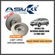 ASUKI Premium Disc Rotor Front Mitsubishi Grandis NA4W 2.4 2004-2007 High Quality Spare Part ADR-624