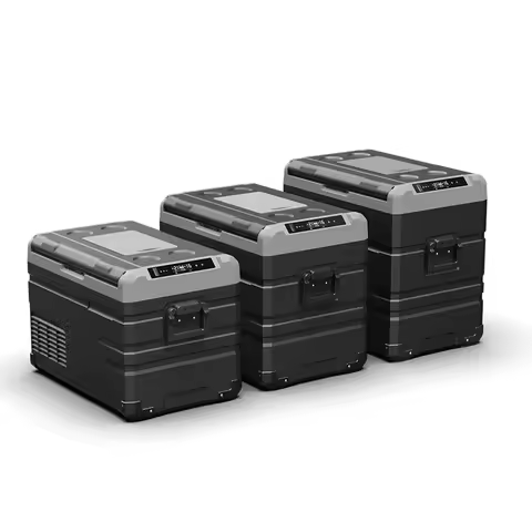 DC12V/24V AC220V Car Refrigerators Compressor Freezers Battery Powered Mini Fridge Outdoor Camping F