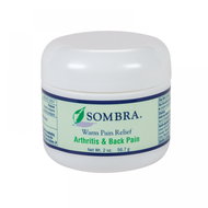 Sombra Natural Pain Relieving Gel, Warm Therapy 2oz, Alcohol-free, Non-greasy, Non-staining Formula