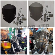 BENELLI 249S WINDSHIELD WITH BRACKET 249S BENELLI WINDSCREEN