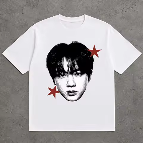 BTS Bangtan Boys ARMY T Shirt Unisex Short Sleeve Kpop Concert Fan Trendy Streetwear Music Festival 
