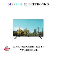 AIWA AW-LED40X6FL 40INCH DIGITAL TV , 3 YEARS AIWA WARRANTY *** BEST DEAL IN TOWN GRAB WHILE STOCK LASTS
