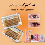 Mixed 10D 20D 9-13MM Eyelash C Curl Clusters DIY Eyelash Extension Set Nature Mixed Daily Lash