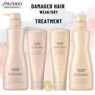 SUBLIMIC: AQUA INTENSIVE TREATMENT for (Weak/Dry) Damaged Hair (250/500g) by SHISEIDO PROFESSIONAL