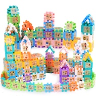 Children Building Block Plastic Toys 3-6 Years Old Educational Boys 1-2 Years Old Girls Baby Assembl