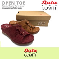 Bata Comfit Women's Sandal Premium Quality, Wedges Soft Comfortable Sewing Sole/Kasut Sandal Wanita 