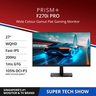 PRISM+ F270i PRO | 27" IPS 200Hz 1ms WQHD Gaming Monitor [2560 x 1440]