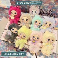 Liila Lucky Cat V1 Random Box | BLIND BOX GẤU BÔNG TREO TÚI LIILA LUCKY CAT BABY THREE