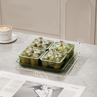 Inaso Set Toples Permen Mini Tempat Penyimpanan Snack Kotak Coklat Makanan Ringan Toples Lebaran Tra