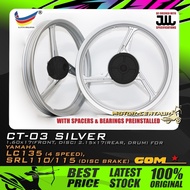 RIM COMSTAR SPORT RIMS CT-03 1.60X17(DISC,F) 2.15X17(DRUM,R) FOR YAMAHA LC135 4S,LAGENDA SRL110,115,