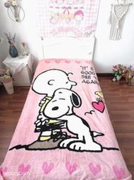 [現貨]史努比 空調毯  法蘭絨毛毯 Snoopy 4 花生漫畫 潮流復古 毛毯 可愛個性 獨特午睡宿舍 生日交換禮品