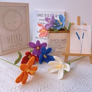 畢業禮物 畢業花束 客製化禮物2026手工編織郁金香花朵 - DIY 母