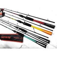 EXP PHANTOM PRO 2 PCS Semi Light Fishing Rod Weight Bait Casting BC Spinning 6"3~6"6 Joran mancing