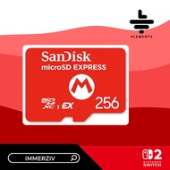 (พร้อมส่ง) SANDISK MICRO SD EXPRESS CARD FOR NINTENDO SWITCH 2 (การ์ดเพิ่มความจำสวิสต์2)