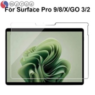 MYROE Tablet Screen Protector, HD Sensitive Touch Screen Protective Film,   13 12.3 9H Hardness Tempered Glass for Microsoft Surface Pro9/X/8/7/Go 3 2