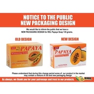 NEW PAPAYA WHITENING SOAP RDL