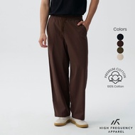 HFA Men’s Wide Leg Relaxed Cotton Pants