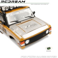 RCDream Simulation Front Car Logo/Emblem For 1/10 FMS FCX10 Camel Trophy Discovery RC Model Car Craw