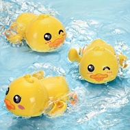 Children's bathtub and pool toys, yellow duckling swimming pool water toys