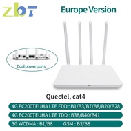 ZBT 4G Router Wifi SIM Router Hotspot CAT4 EC200TEUHA LTE EU Modem 2 LAN WAN Wireless 4 External Antenna 300Mbps Roteador