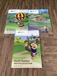 Bộ 3 quyển A1 Movers  FLYERS  STARTERS WORDLIST PICTURE BOOK