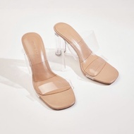 [พร้อมส่ง] WEAR.SOUL #S360-Clear Heels 3.5 Inch