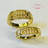 Ready Stock !! Gold Plated Abacus Ring Emas Korea Cincin Abacus