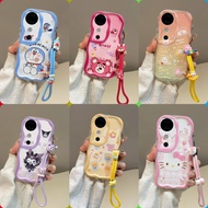 Casing VIVO V40 V40 PRO Kartun comel lembut silikon phone casing