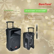 SPEAKER PORTABLE MEETING BARETONE 15 INCH 15BWR 250 WATT FREE STAND