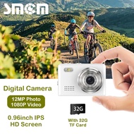 Pocket digital camera 1080P high-definition resolution 12MP 0.96-inch IPS high-definition display Co