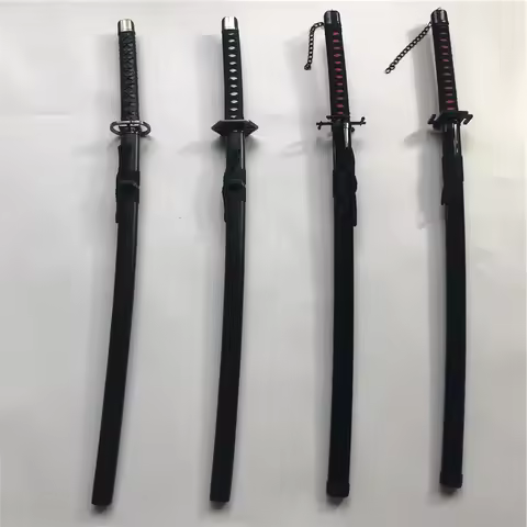 1:1 cosplay Aizen Sousuke Ichimaru Gin Kurosaki ichigo sword none moon Sword Role cosplay Wood Sword