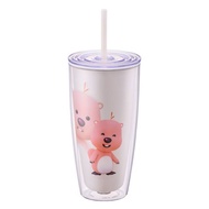 LocknLock Daily ZANMANG LOOPY Playful LOOPY Double Wall Cold Cup 720ml Tumbler Mug Water Bottle Lock