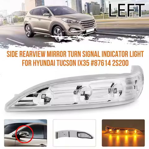 1pc Car Wing Mirror Indicator Repeater Left Right Side OEM876132S200 For Hyundai IX35 Tucson ELH LM 