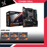 GIGABYTE AORUS X570S ELITE AX AM4 GAMING MAINBOARD COMBO DEAL RYZEN 5 5600G/5600X/5700G/5800X/5900X/