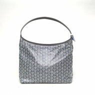 GOYARD BohemeHoboBag子母腋下包灰色PVC銀扣肩背包
