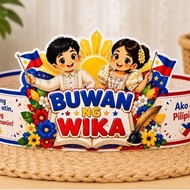 buwan ng wika head dress | crown costume
