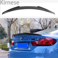 For BMW F36 Spoiler Carbon Fiber And black 4 Series 4 Door Gran Coupe F36 M4 style Spoiler 2014- UP 