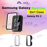 Samsung Galaxy Fit 3 Case 2in1 PC Protector Casing / Samsung Fit3 Hard Armour Cover Samsung Watch Fi