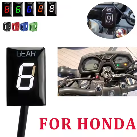 Gear Indicator Speed Display Meter For Honda CBR 600 RR CB500X CBR600RR CBR1000RR CB600F Hornet CB65