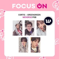 CORTIS POB WEVERSE GREENGREEN PHOTOCARD