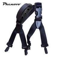 [Phenovo] Universal Safety Helmet Chin Strap With Chin Cup Bike Helmet Chin Strap Black