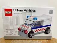 [Namco彩虹獎] Dr. Star Urban Vehicles mini block - 6號 救護車 Ambulance lego車仔