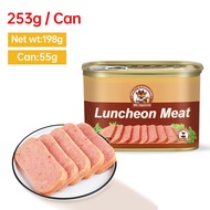 Mr Squirrel 24PCS 198g Luncheon Meat Korean Spam Maling Ham Luncheon Meat Original Chicken & Pork