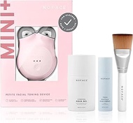 NuFACE MINI+ Microcurrent Facial Device Kit - FDA Cleared Face Sculpting & Skin Tightening Device to