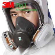 7in1 3M 6800 fullface mask | topeng hidung full face | safety | respirator |  6001cn